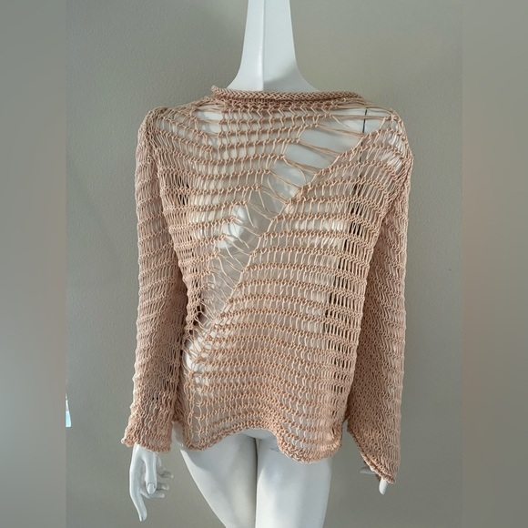 NWT Maison Margiela galliano pink cotton knit pullover size small - Picture 1 of 8
